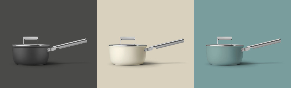 Smeg 20 cm-es szószos edény 3 matt színben