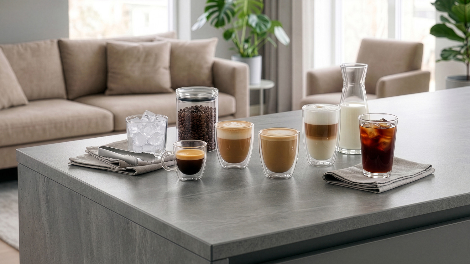 Espresso, cappucino, latte, cold brew kávé, kávé tejhabbal