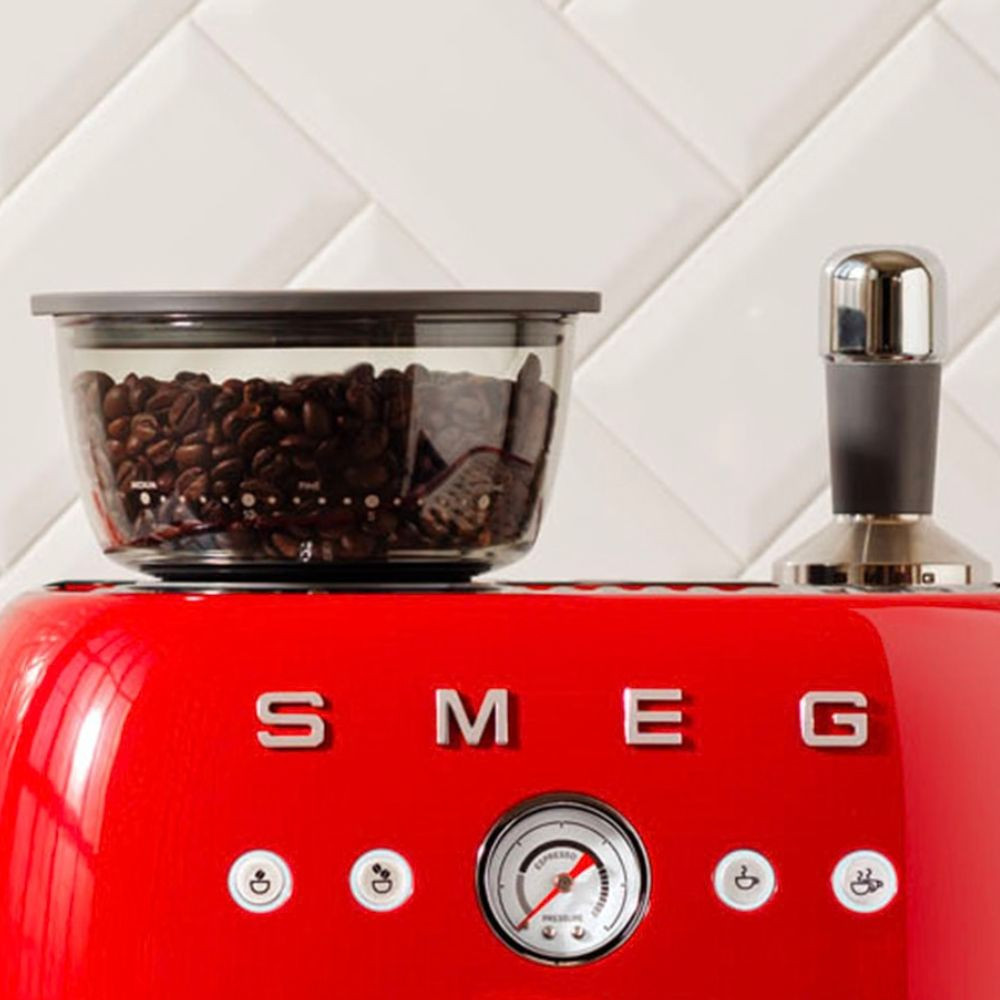 Smeg darálós espresso kávégép - lépésről lépésre