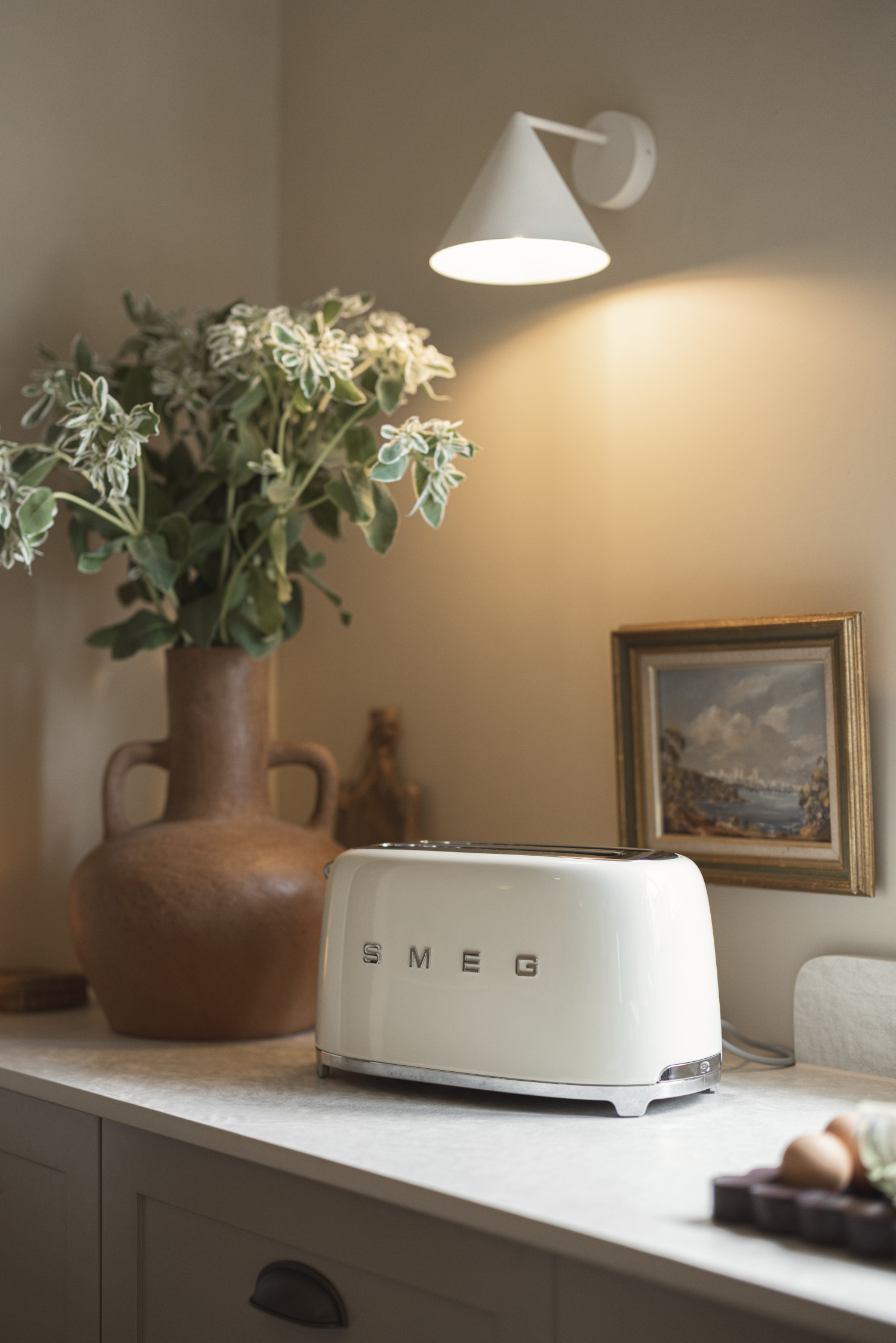 Smeg bézs 4 szeletes kenyérpirító