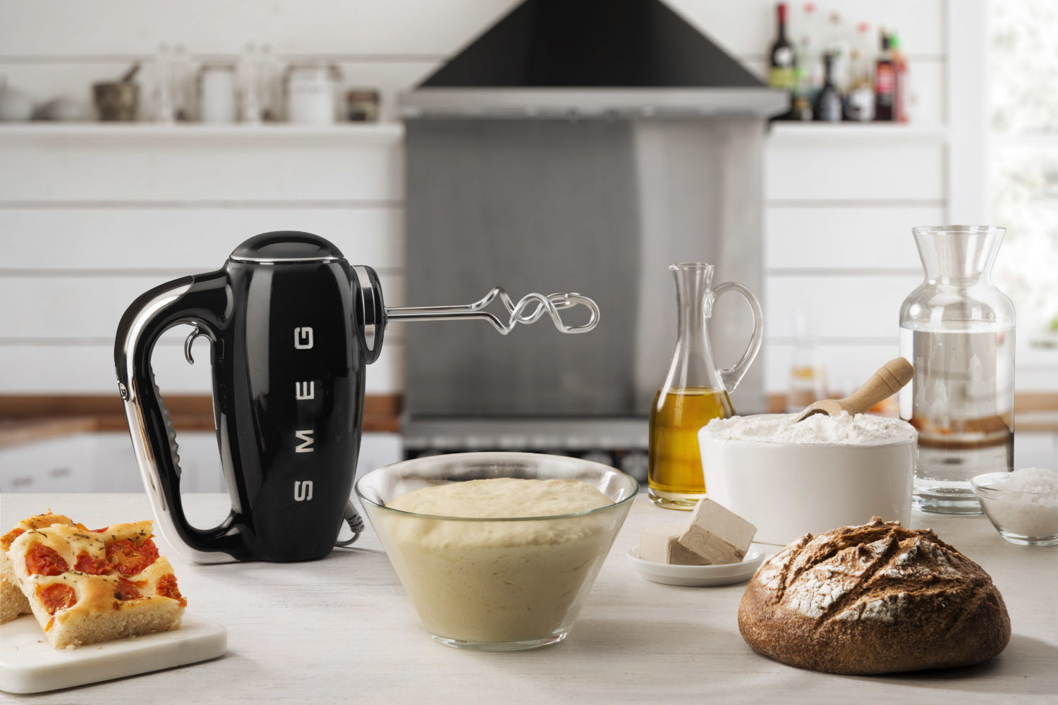 Smeg fekete kézi mixer