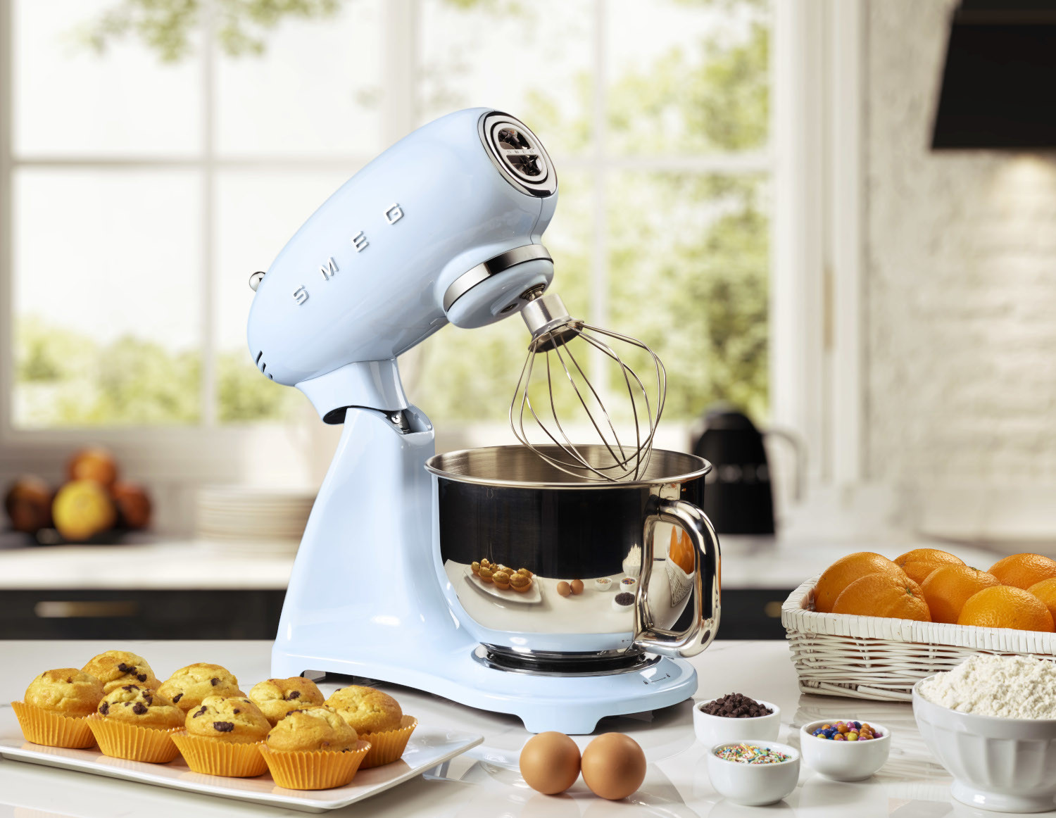 Smeg világoskék konyhai robotgép