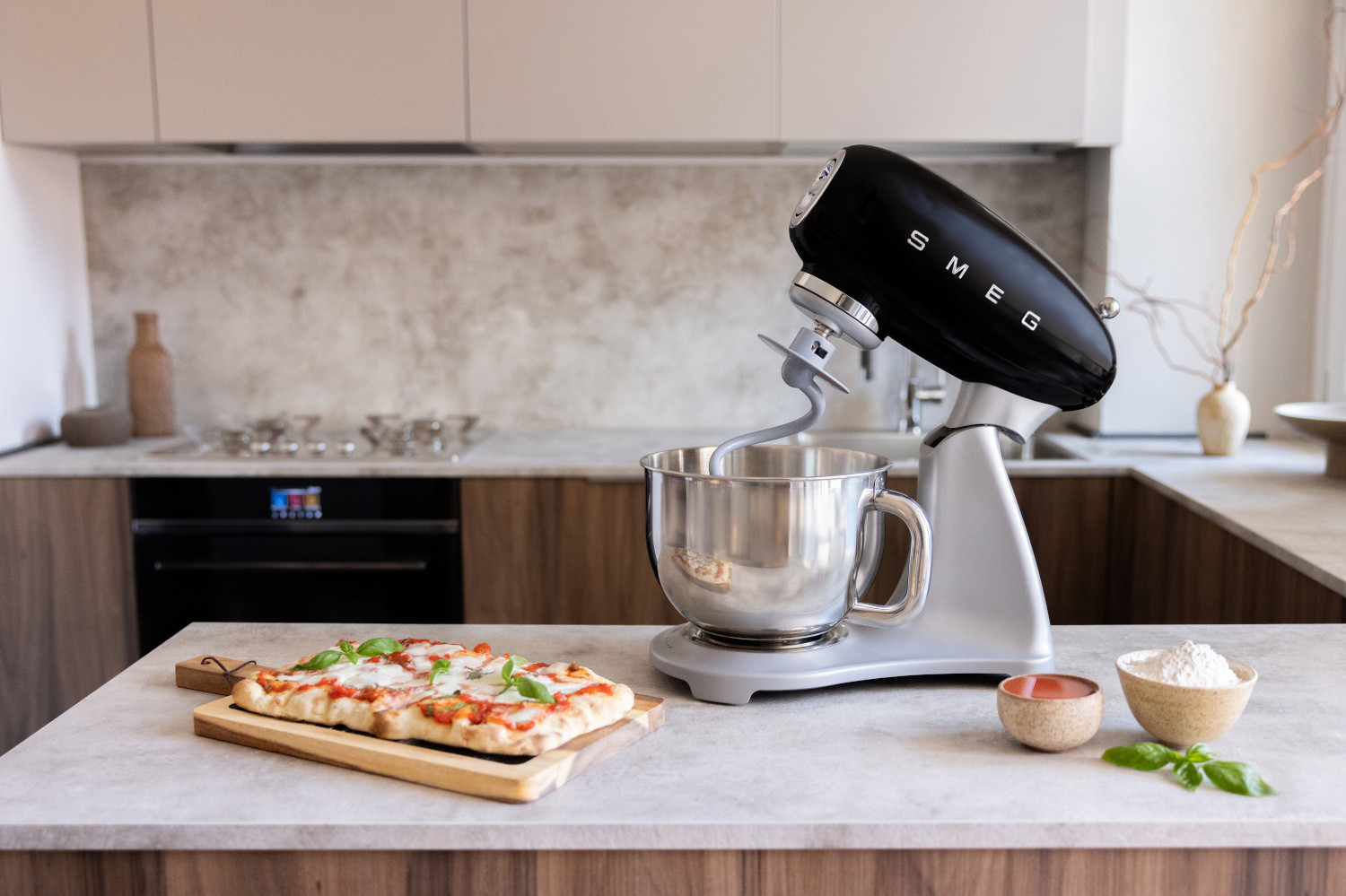 Smeg fekete konyhai robotgép