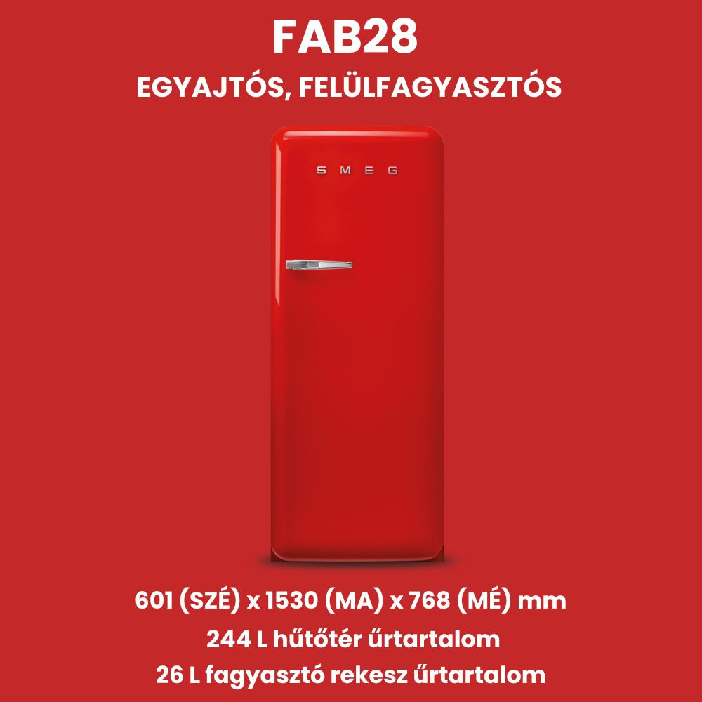 FAB28 hűtőszekrény
