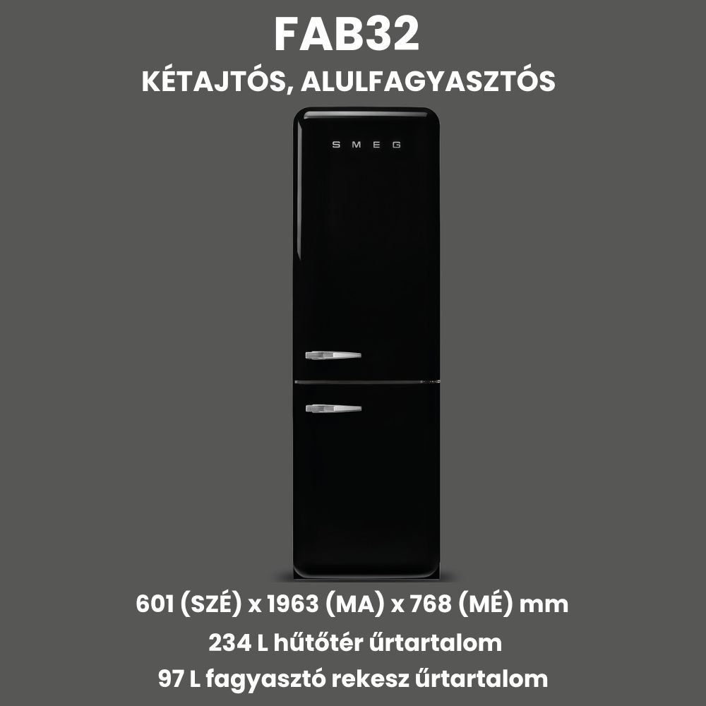 FAB32 hűtőszekrény sorozat