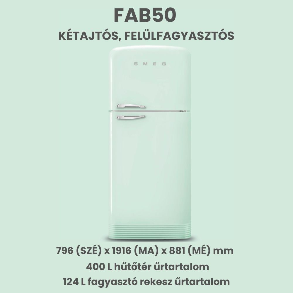 FAB50 hűtőszekrény