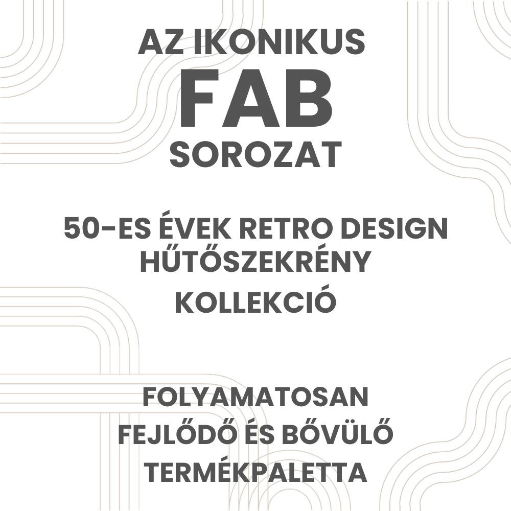 FAB hűtőszekrény sorozat