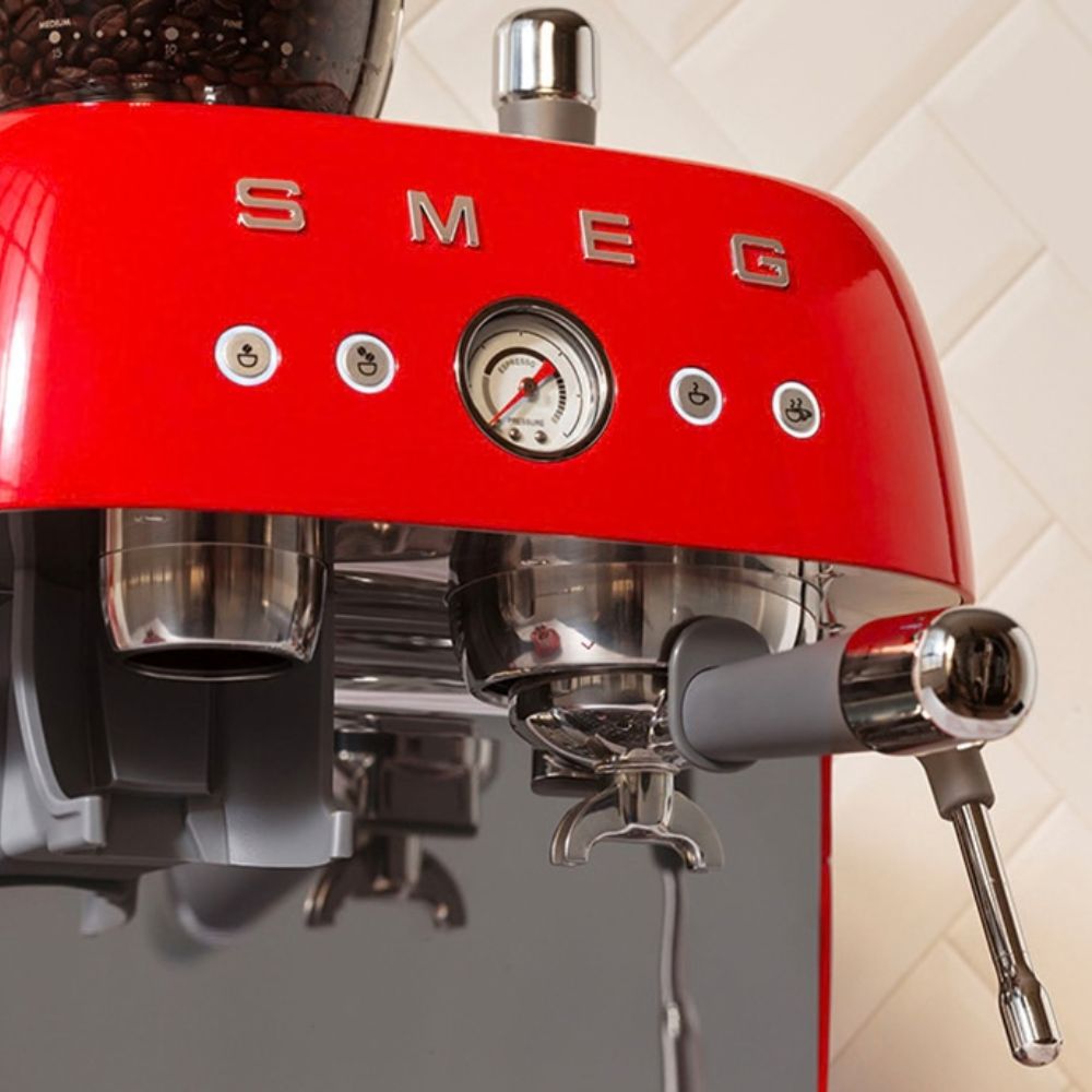 Smeg darálós espresso kávégép - lépésről lépésre